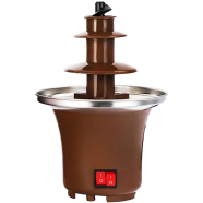 Mu Household Mini Diy Chocolate Fully Automatic Chocolate Fondue Fountain - Stainless Steel Rotary Heater