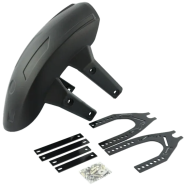 Mud Guard For Motorcycle With Clump And Fittings (Universal)