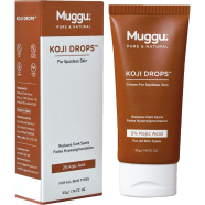 Muggu Skincare Koji Drops Cream for Dark Body Parts Face and Body Exfoliating Cream 50 gm -342622161