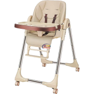 Multi Functional Bs-9001c Babies And Toddlers Folding Portable Dining High Chair For Feeding With Wheels/3-in-1 Portable Highchair,baby High Chair