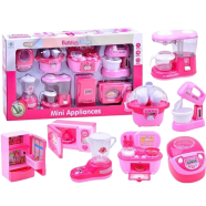 Multi-Functioning 8 Mini Appliances Fun Fantastic Home With LED Light and Sound