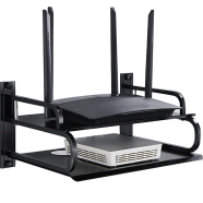 Multi-Layer Metal Router Stand – Cable Organizer and Storage Box for Home And Office