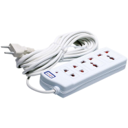 Multi Plug Maxline ML-017 Multiplug 4 Port Extension Socket 20 Feet Cable