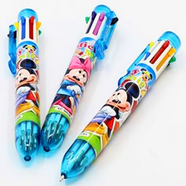 Multicolor 8 In 1 Cartoon Character Ballpoint Pen