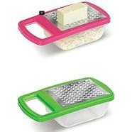 Multicolor Stainless Steel Vegetable And Cheese Grater, For Kitchen