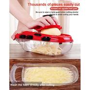 Multifunctional Vegetable Slicer Peeler Cutter Manual Vegetable Shredder Kitchen Accessories Cutter, Kitchen Slicer food 8 in1 