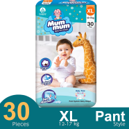 Mum Mum Pant ‍System Baby Diaper (XL Size) (12-17 kg) (30 Pcs)
