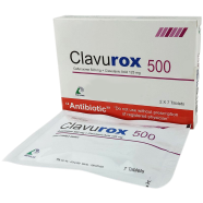 Clavurox 500 mg Tablet 7's Strip