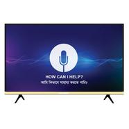 MyOne 43 Inch Smart Android Voice Control TV - Black And Gold - MY43SV33PBG