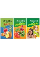 My First Book of Fruits, Vegetables and Good Habits : Set of 3 Books