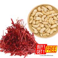 My Organic Premium Saffron With Cashew 50 gm - (BUY 1 GET 1 FREE)