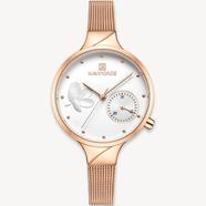 NAVIFORCE Fashion Women Watch Luxury Ladies Wristwatch Stainless Steel Bracelet Classic Female Watches image