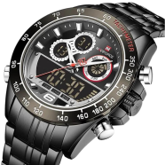 NAVIFORCE Waterproof Sports Men’s Quartz Wristwatch - 9188