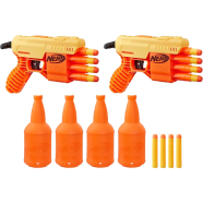 Nerf Alpha Strike Fang QS-4 Juego De Dos Blaster 18 Pcs Doble Objetivo icon