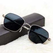 NEW Sunglasses Fashion Silver-Black Metallic Frame New Vintage Men And Female