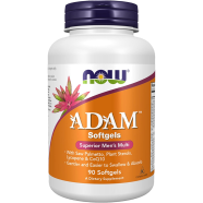 NOW ADAM™ Men's Multivitamin with Saw Palmetto Plant Sterols Lycopene and CoQ10 90 Softgels - 526905196