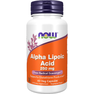 NOW Alpha Lipoic Acid 250 mg 60 Veg Capsules