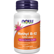 NOW Foods B-12 Methyl 1,000 mcg 100 Lozenges -520666592