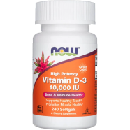 NOW Foods Vitamin D-3 10,000 IU 240 Softgels