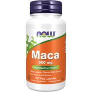 NOW Maca 500 mg – 100 Veg Capsules