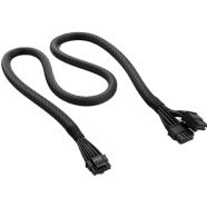 NZXT 12VHPWR 16-Pin to Dual 8-Pin PCIe 5.0 PSU Adapter Cable