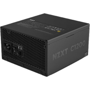 NZXT C1200 1200 Watt 80 Plus Gold ATX 3.1 Full Modular Power Supply - Black