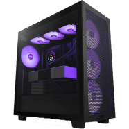 NZXT H7 Flow RGB ATX Mid-Tower Casing - Black