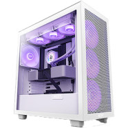 NZXT H7 Flow RGB ATX Mid-Tower Casing - White