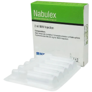 Nabulex 20 mg Injection 2 ml-5's Strip
