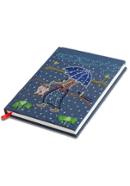 Nakshi Notebook - Blue illshaguri