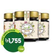Nanneen Multi Flower Honey (বিভিন্ন ফুলের মধু) - 325 gm (Bundle Package)