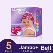 Nannys Baby Love Belt System Baby Diaper (Jumbo plus) (15-30kg) (5pcs) - NBD-Jumbo plus 5