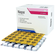 Napa 500 mg 10's Strip Tablet icon