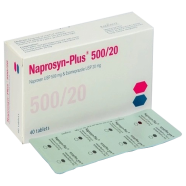 Naprosyn Plus 500 mg Plus 20 8's Strip Tablets