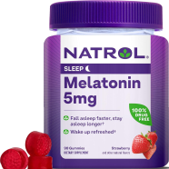 Natrol 5 mg Melatonin Gummies 60 Gummies