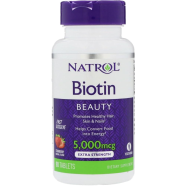 Natrol Biotin Extra Strength 5000 mcg Supplement - 90 Tablets