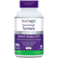 Natrol Extra Strength Turmeric 60 Capsules, Supports Cellular, Inflammatory, Heart, Joint and Brain Health icon