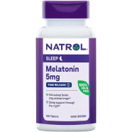 Natrol Melatonin Time Release Tablets 5mg - 100 counts