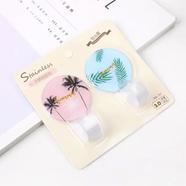 Natural Scenery Design Wall Sticky Hook - 2pcs Set - C000340 icon