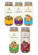 Naturals Premium Roasted Nuts (প্রিমিয়াম ভাজা বাদাম) - 5 Jars