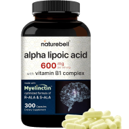 NatureBell Alpha Lipoic Acid 600mg With Vitamin B1 Complex 300 Capsules -505536955 icon