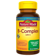 Nature Made B-Complex With Vitamin C Super - 60 Tablets