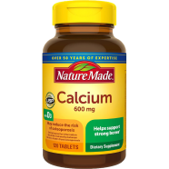 Nature Made Calcium 600 mg 120 Tablets