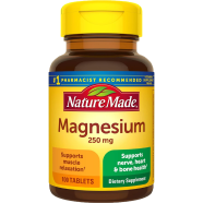 Nature Made Calcium Magnesium and Zinc with Vitamin D3 100 Tablets