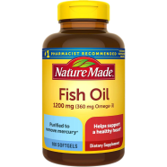 Nature Made Fish Oil 1200 mg - 100 Softgels