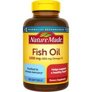 Nature Made Fish Oil 1200 mg - 100 Softgels