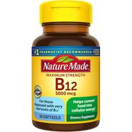 Nature Made Maximum Strength Vitamin B12 5000 mcg – 60 Softgels