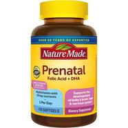 Nature Made Prenatal with Folic Acid plus DHA - 110 Softgels