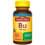 Nature Made Vitamin B12 500 mcg - 100 Counts