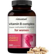 Naturebell Vitamin B Complex for Women 240 Capsules